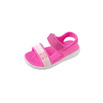 Afbeelding van Chicco, Strand En Zwembadsandaal Met Klittenband, Uniseks Kinderen Tieners, Fuchsia (2), 25 EU, Design in Italië
