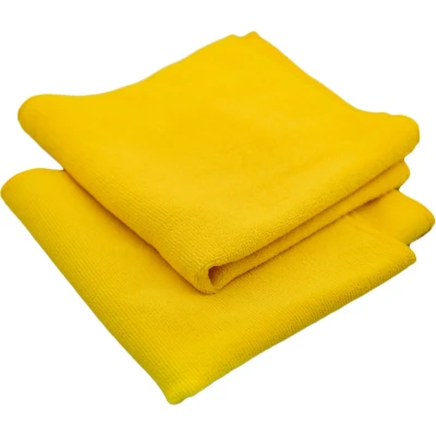 Afbeelding van Microvezeldoek 40x40 cm 300 grams geel per 5 stuks