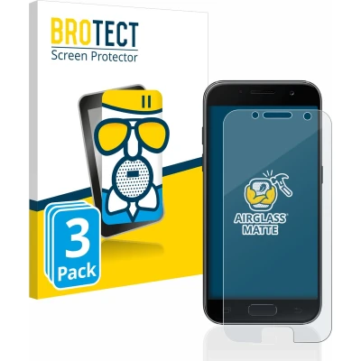 Afbeelding van BROTECT Screenprotector voor Samsung Galaxy A3 2017 Folie Beschermfolie Beschermglas matte (3 Stuks)