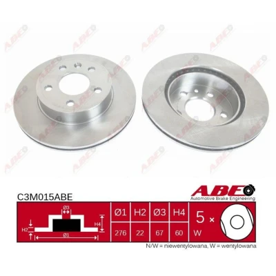 Afbeelding van ABE Remschijven C3M015ABE