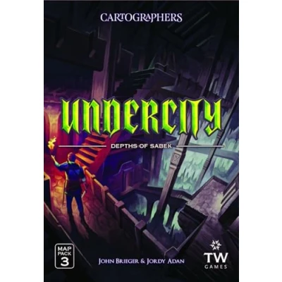 Afbeelding van Cartographers Heroes: Map Pack 3 Undercity (EN)