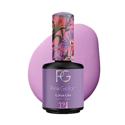 Afbeelding van Pink Gellac 324 Lotus Lila gel nagellak 15 ml