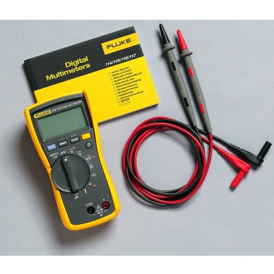 Afbeelding van Fluke true rms ac en dc spanning stroom weerstand capaciteit frequentie diodetest temperatuur 2583601