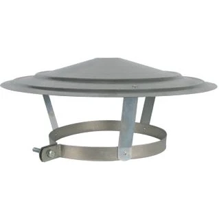 Afbeelding van Nedco regenkap 220mm gegalvaniseerd 65402233