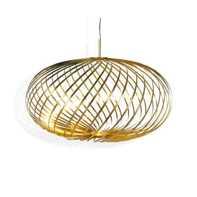 Afbeelding van Tom Dixon Spring hanglamp LED medium messing