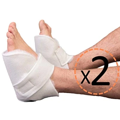 Afbeelding van anti decubitus schoenen, kussen voor voeten en ellebogen, bed rolstoel, orthopedische hielbescherming, matras, 2 stuks