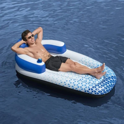 Afbeelding van Bestway Hydro Force Indigo Wave Lounge Single