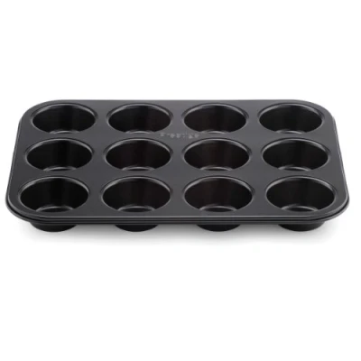 Afbeelding van Prestige Inspire 12 Cup muffin doos, staal, zwart