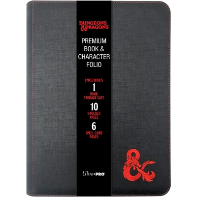 Afbeelding van Dungeons and Dragons Premium Zippered Book &amp; Character Folio