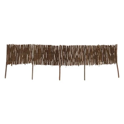 Afbeelding van Windhager 06457 Gazonrand, flexibele begrenzing voor bloem en groentebedden, van verweven wilgentenen 35 x 100 cm