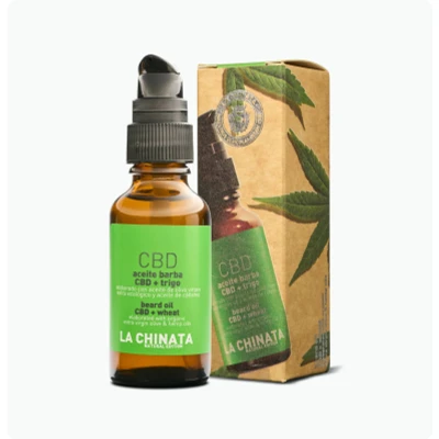 Afbeelding van LaChinata CBD baard olie met Tarwe voor glanzend, gevoed en hersteld 30ml