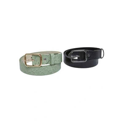 Afbeelding van Urban Classics 2PACK Riem, Maat: L/XL, Black leaf
