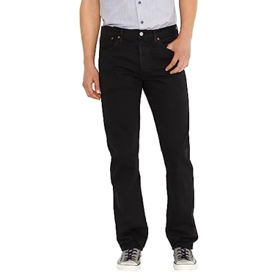 Afbeelding van 501 Levi&#039;s Original Jeans Men&#039;s 40X32 Zwart / Stonewashed Black