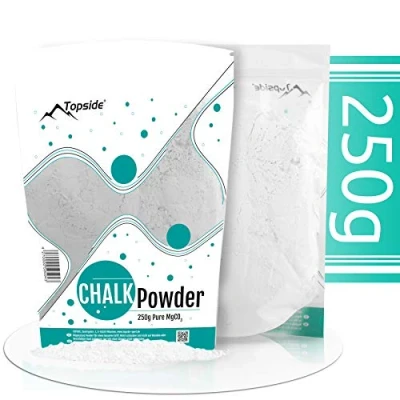 Afbeelding van TOPSIDE ® 250 g Magnesium los poeder voor klimmen en krachttraining Kalkpoeder, pof, krijtstof, chalk