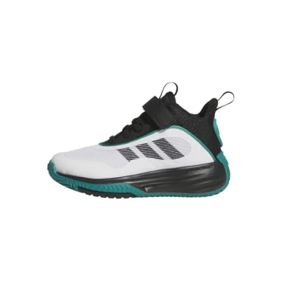 Afbeelding van adidas Uniseks Kind OWNTHEGAME 3.0 SHOES, ftwr white/core black/pure teal, 36 EU