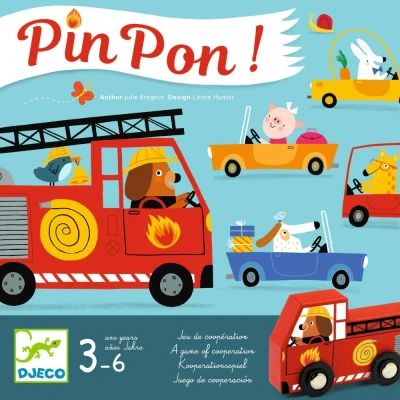 Afbeelding van Djeco samenwerkingsspel pin pon!