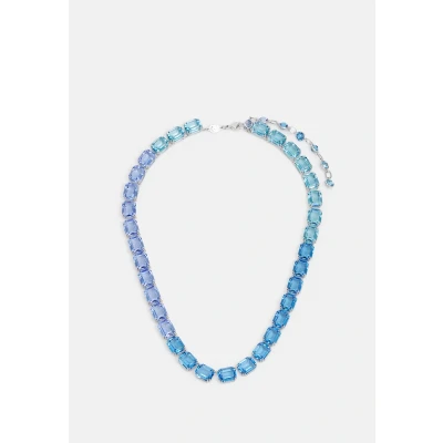 Afbeelding van Swarovski dames Millenia ketting met ReCreated kristal in de kleur Blauw