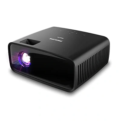 Afbeelding van Philips NeoPix 122 Miniprojector: True HD 720p, Dual Band Wi Fi schermspiegeling, geïntegreerd 2.1 geluidssysteem