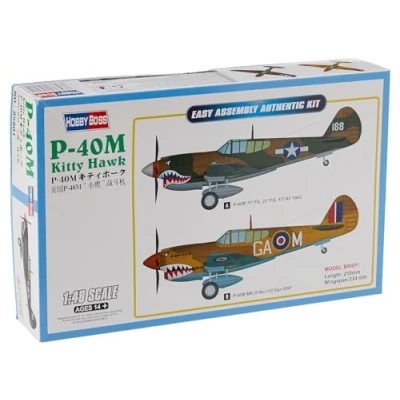Afbeelding van Hobby Boss 85801 Modelbouwset P 40E Kitty Hawk Fighter