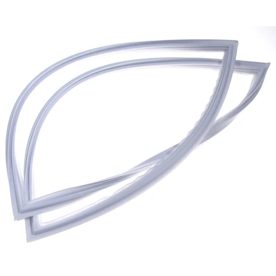 Afbeelding van Whirlpool Indesit 482000022846 deurrubber koelvriescombinatie C00114661 dichting diepvriesdeur (552X713) polar wit