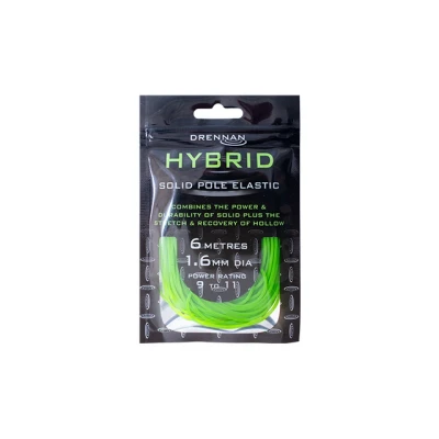 Afbeelding van Drennan Hybrid Solid Pole Elastic (6m) Maat : 1.6mm Green
