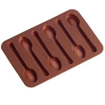 Afbeelding van Lepelvorm Siliconen Chocolade Vorm/Siliconen Lepel Vorm/Chocolade Mould Onlineforu Ltd