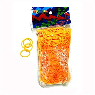 Afbeelding van Rainbow Loom Navulverpakking elastiekjes, neonoranje
