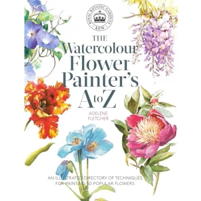 Afbeelding van Kew: The Watercolour Flower Painter&#039;s A to Z: An Illustrated Directory of Techniques for Painting 50 Popular Flowers
