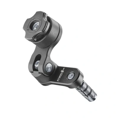 Afbeelding van Interphone Quiklox Modulair systeem Ondersteuning van de motorfietshouder bijlage voor stuurkop tot diameter 13/20,4 mm Verstelbaar 360 Horiz 90 Vert