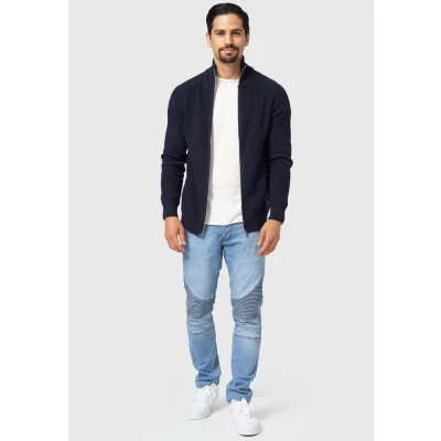 Afbeelding van Indicode Jeans Dodson Vest, Heren, Maat: Small, Navy