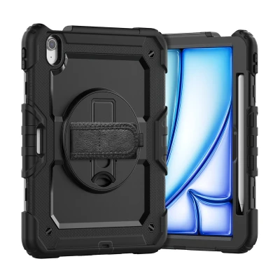 Afbeelding van Xccess Survivor All round Case Apple iPad Air 11 (2024) Black (Screenless)