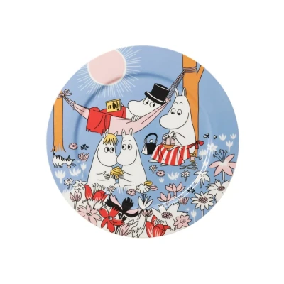 Afbeelding van Moomin Arabia Family Time serveerschaal Ø30 cm