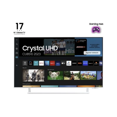 Afbeelding van Samsung 43CU8510 LED TV 43 (109 cm) 4K UHD 3840x2160 HDR Smart Gaming Hub 3xHDMI ...