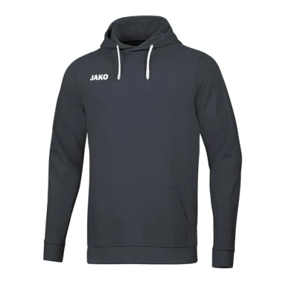 Afbeelding van JAKO Basissweater Met Capuchon, Uniseks Kind, Antraciet, 152