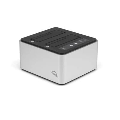 Afbeelding van OWC U.2 Drive Dock Dual Bay USB 3.2 (10 Gb/s) dockingstation voor 2,5&quot; en 3,5&quot; NVMe SATA schijven