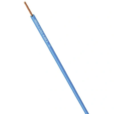 Afbeelding van Lapp Montagedraad H05V2 K 90 0,5mm² Blauw Per 100 mtr.