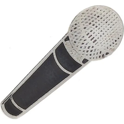 Afbeelding van Speldje Shure SM 58 microfoon