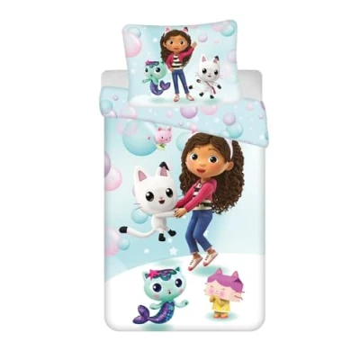 Afbeelding van dekbedovertrek Bubbles 140 x 200 cm / 70 90 Polyester