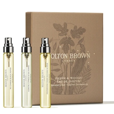Afbeelding van Molton Brown Gift Set Woody &amp; Aromatic EdP Discovery (3 x 7,5 ml)