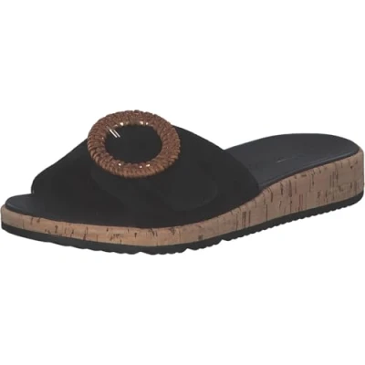 Afbeelding van Tamaris Dames 1 27123 44 slipper, zwart, 42 EU, EU