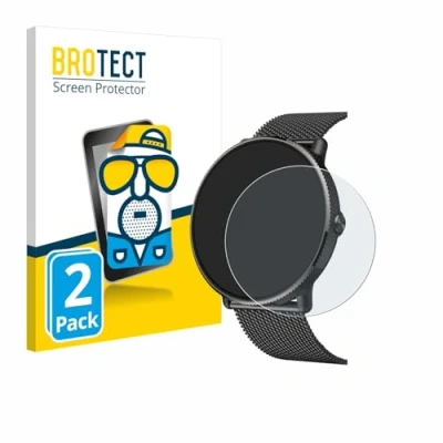 Afbeelding van BROTECT Anti glansfolie Schermbeschermer Matte schermbeschermfolie, Smartwatch beschermfolie, Grijs