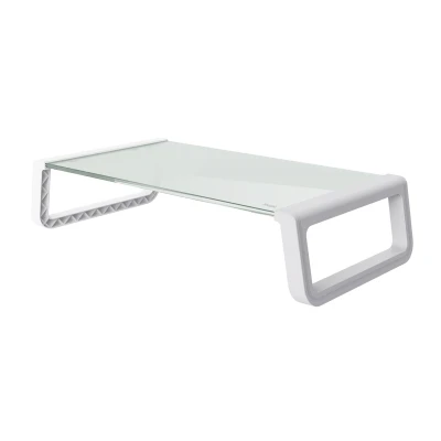 Afbeelding van Trust 25351 flat panel bureau steun Transparant, Wit