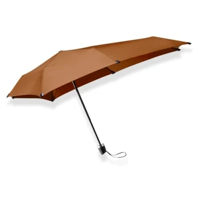 Afbeelding van senz manual stormparaplu in alle kleuren Sudan Brown
