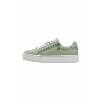 Afbeelding van Tamaris 123313 Sneakers laag, Dames, Maat: 37, Mint Hoogwaardig imitatieleer