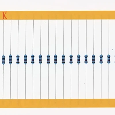 Afbeelding van HUABAN 200 stuks 0,25 watt 1/4 W 10 K ohm 1% metaalfilmweerstand