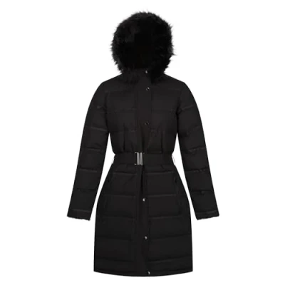 Afbeelding van Regatta Daleyza waterafstotend geïsoleerd longline jack voor dames, Zwart, XL