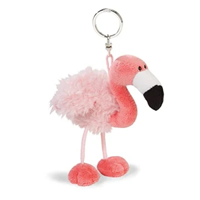 Afbeelding van Sleutelhanger flamingo 10 cm