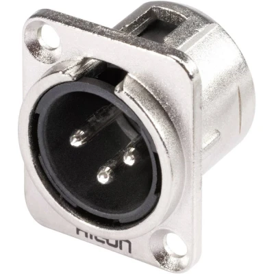 Afbeelding van Hicon XLR mounting plug 3pin HI X3DM