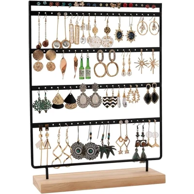 Afbeelding van Sieradenstandaard Oorbelhouder Standaard voor oorbellen Sieradenorganizer Display 35 x 27 cm