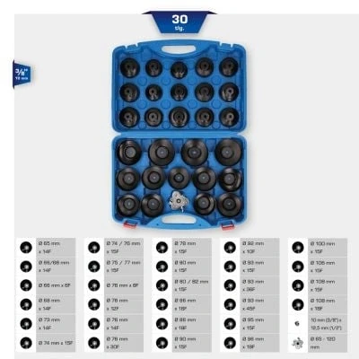 Afbeelding van Oliefilter sleutelset KS TOOLS BT711050